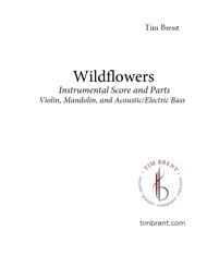 Wildflowers Instrumental Parts choral sheet music cover Thumbnail